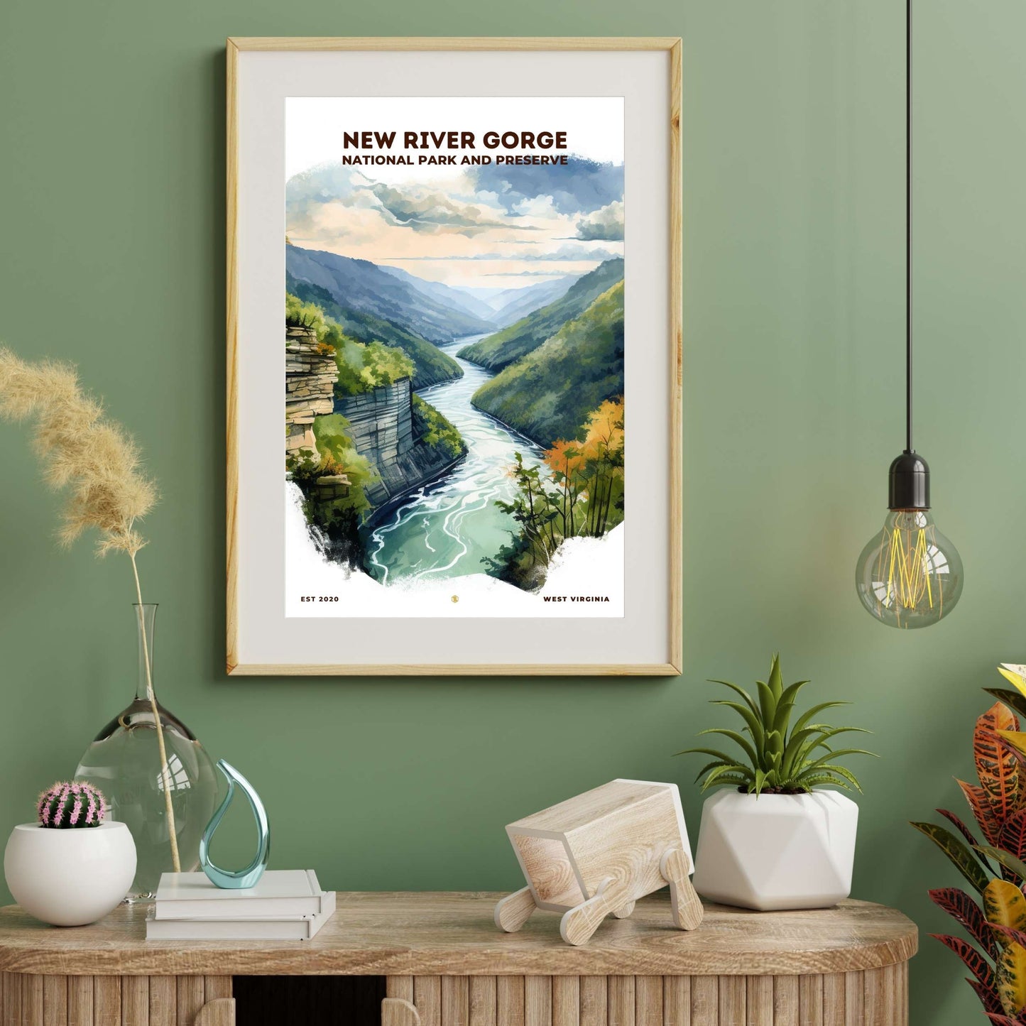 New River Gorge National Park Poster | S08