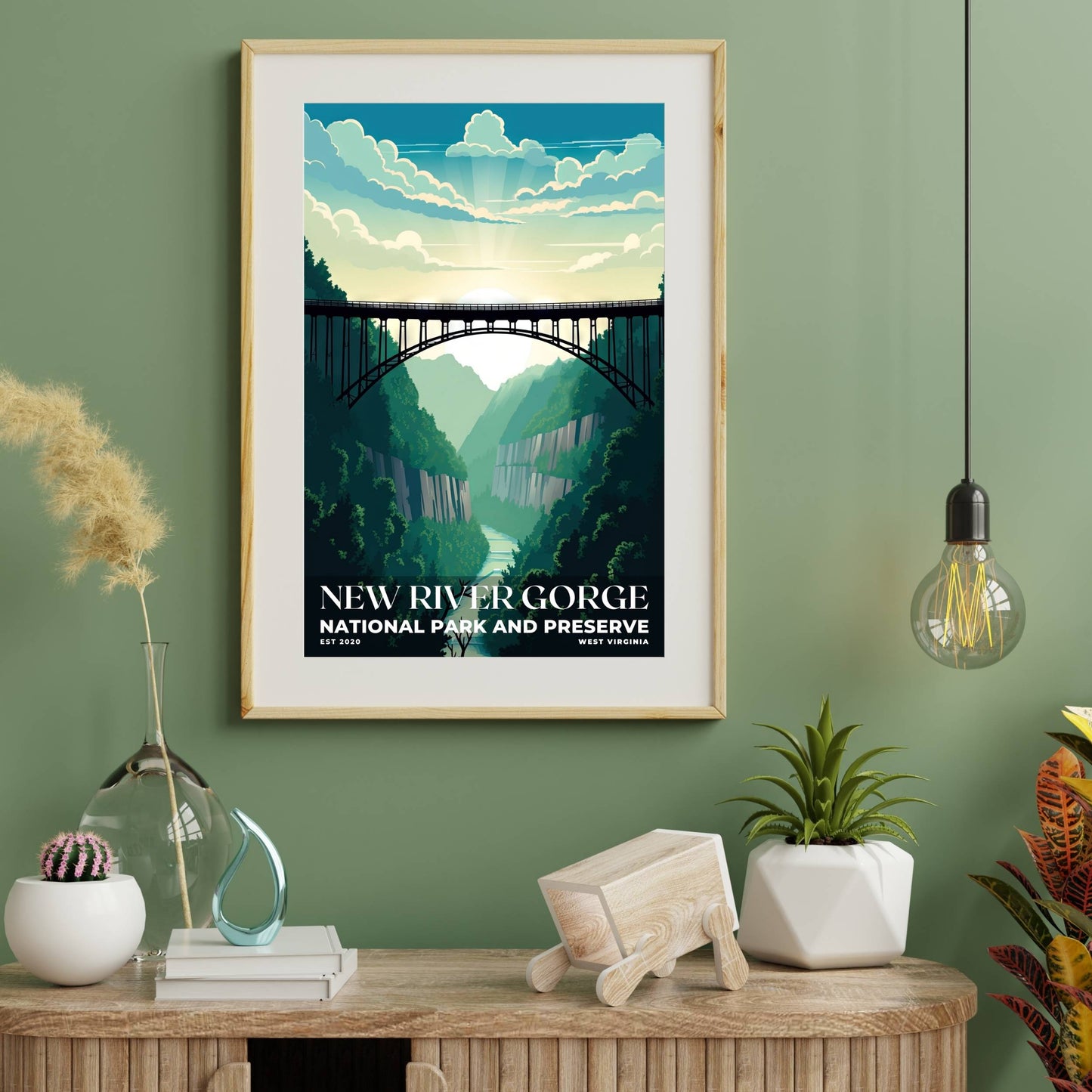 New River Gorge National Park Poster | S03