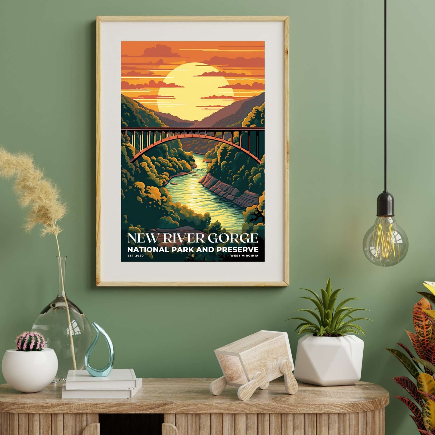 New River Gorge National Park Poster | S05