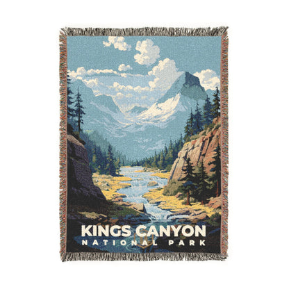 Kings Canyon National Park Woven Blanket | S07