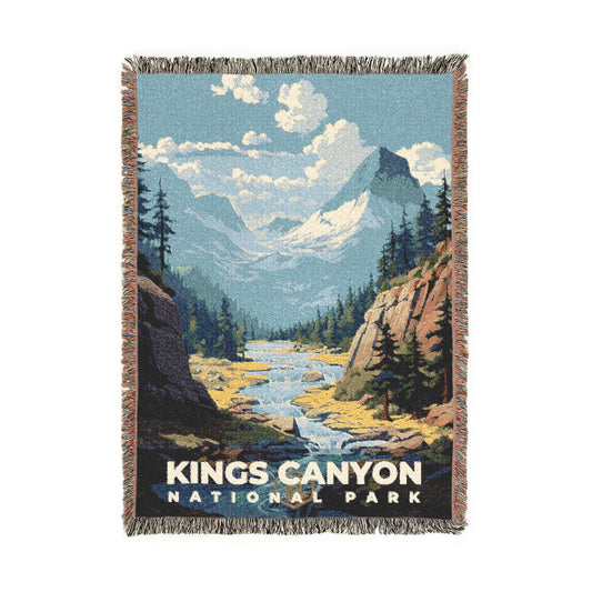Kings Canyon National Park Woven Blanket | S07