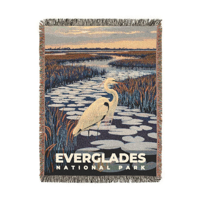 Everglades National Park Woven Blanket | S19