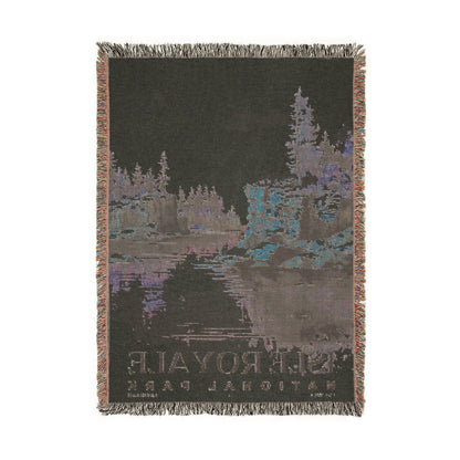 Isle Royale National Park Woven Blanket | S04
