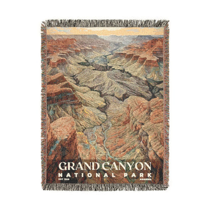 Grand Canyon National Park Woven Blanket | S02