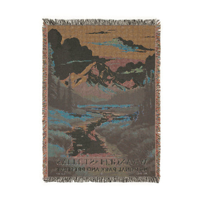 Wrangell-St. Elias National Park Woven Blanket | S05