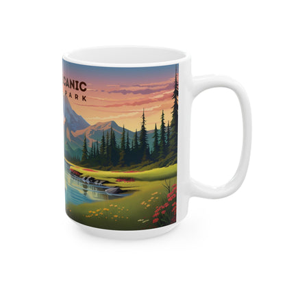 Lassen Volcanic National Park Mug | White Ceramic Mug (11oz, 15oz)