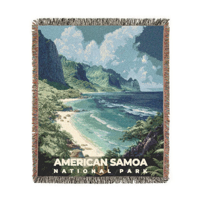 American Samoa National Park Woven Blanket | S13