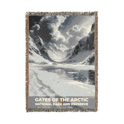 Gates of the Arctic National Park Woven Blanket | S15