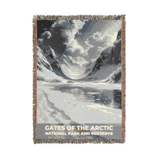 Gates of the Arctic National Park Woven Blanket | S15