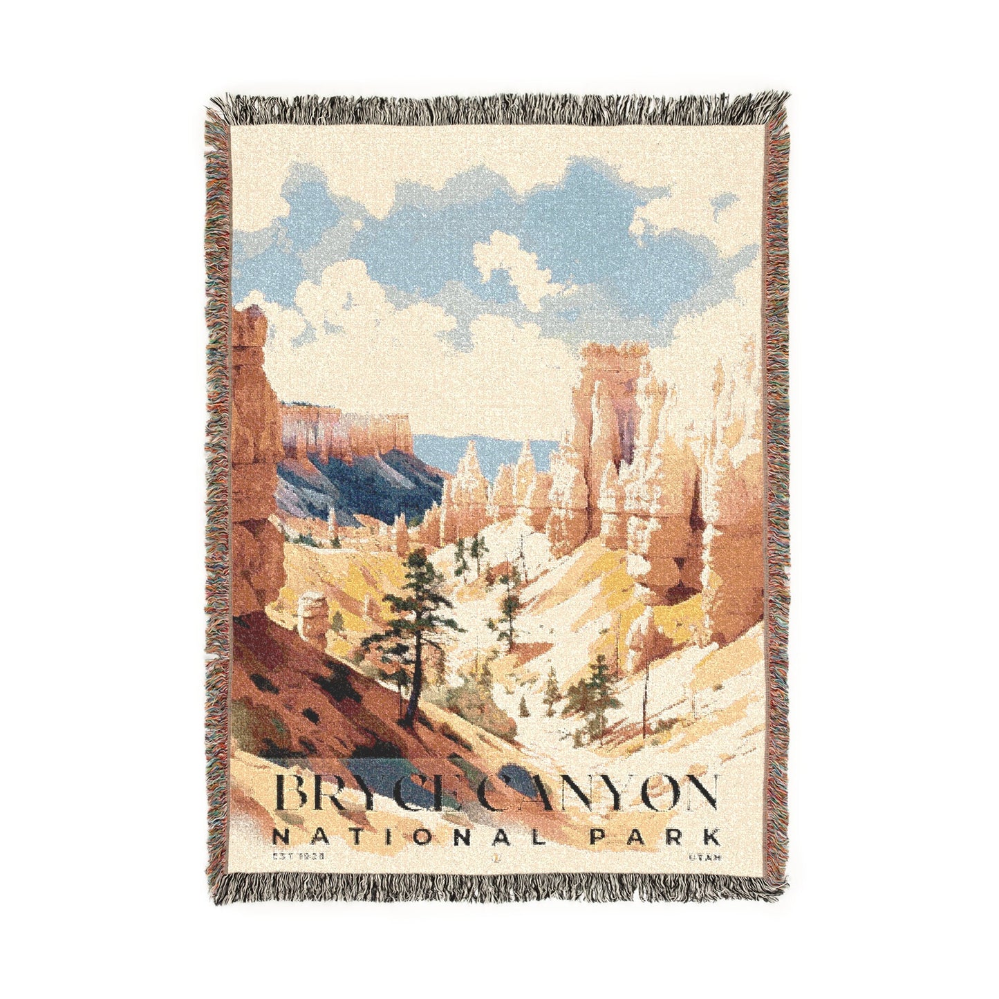Bryce Canyon National Park Woven Blanket | S04