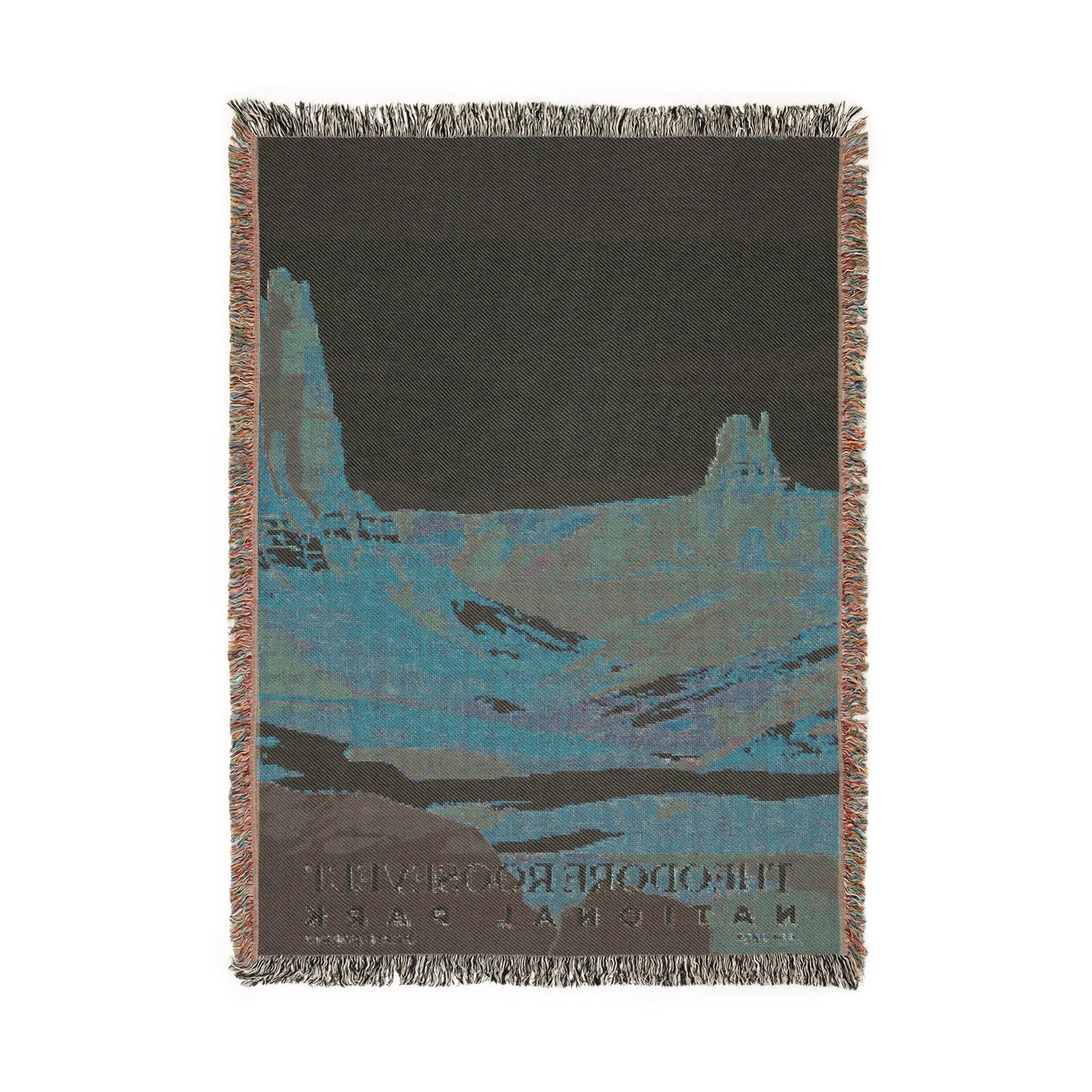 Theodore Roosevelt National Park Woven Blanket | S03