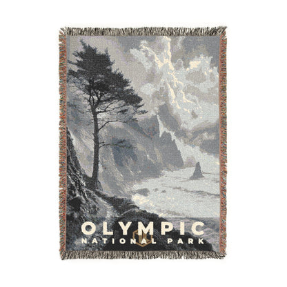 Olympic National Park Woven Blanket | S15