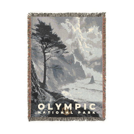 Olympic National Park Woven Blanket | S15