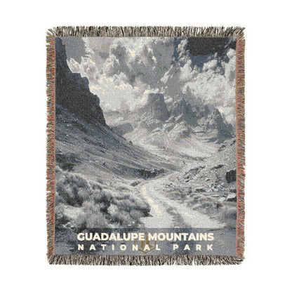 Guadalupe Mountains National Park Woven Blanket | S15