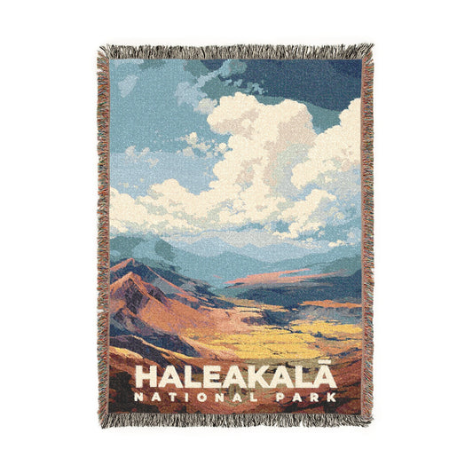 Haleakala National Park Woven Blanket | S06