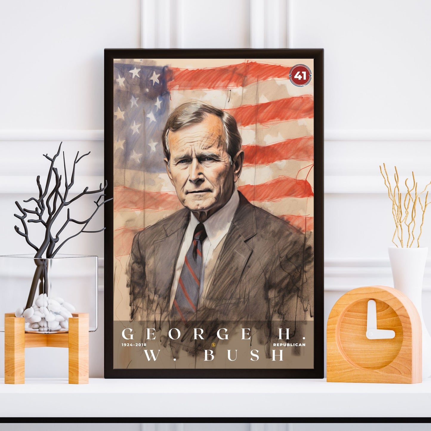 George H W Bush Poster | S03