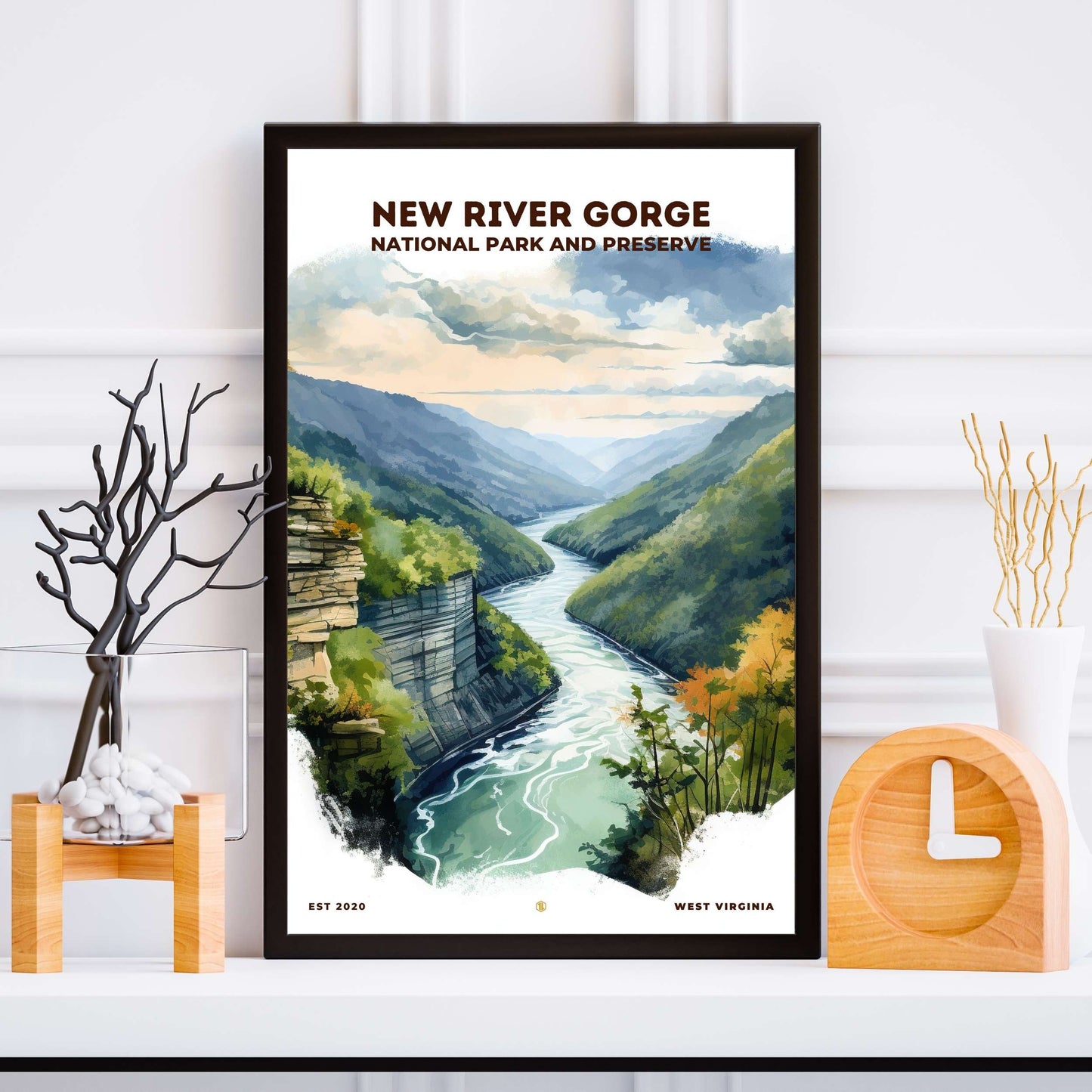 New River Gorge National Park Poster | S08