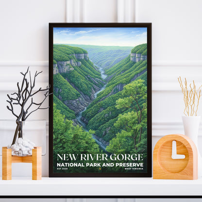 New River Gorge National Park Poster | S02