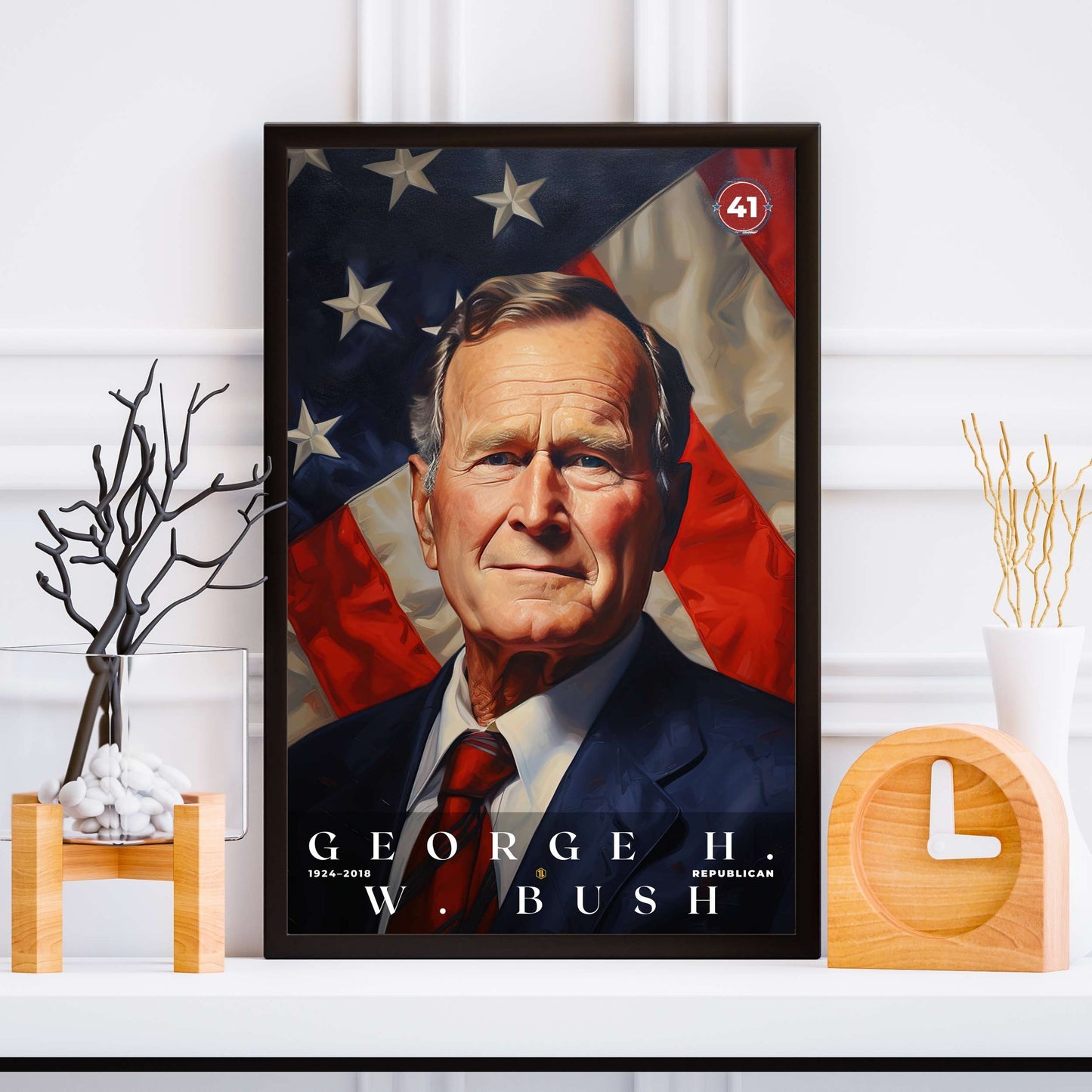 George H W Bush Poster | S04