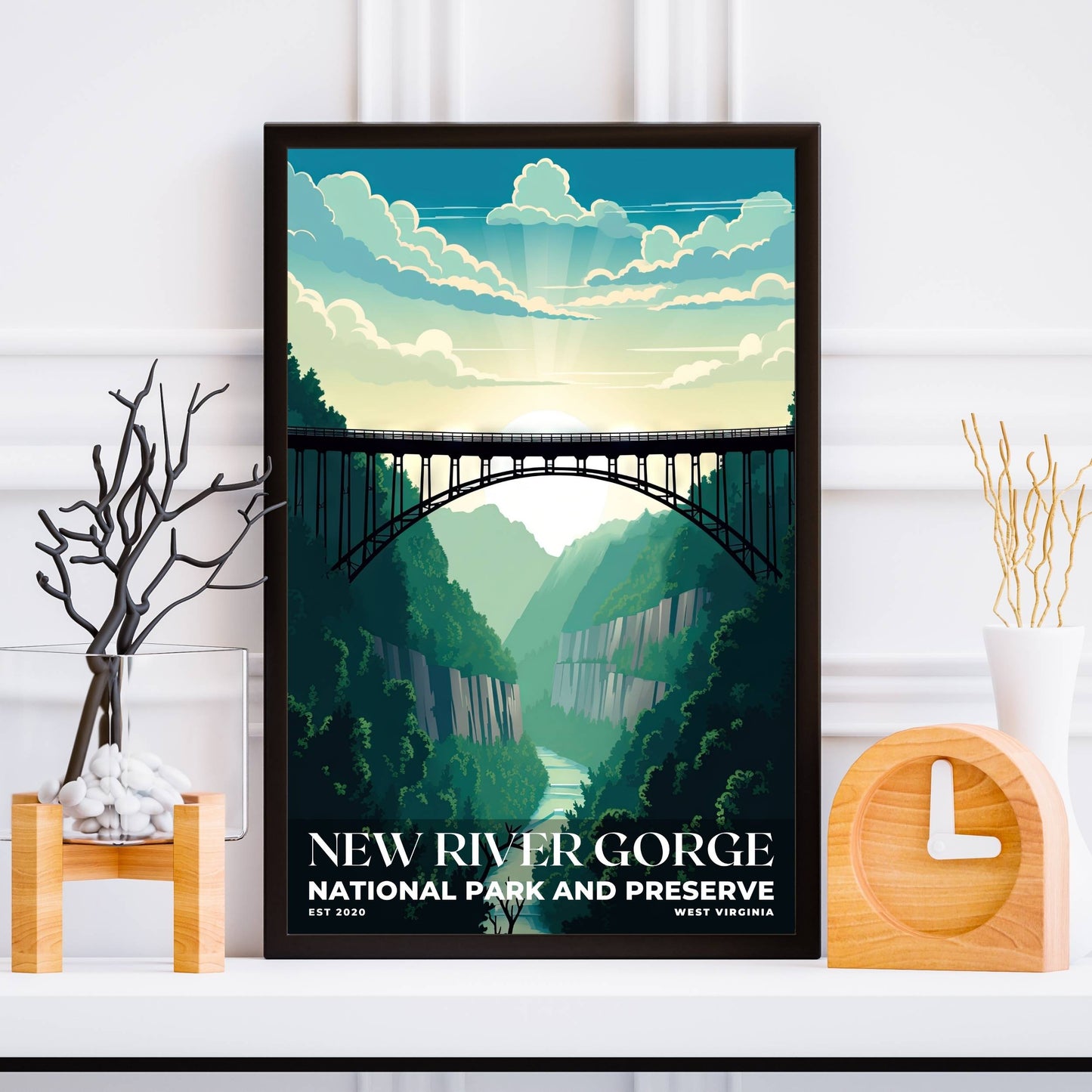 New River Gorge National Park Poster | S03