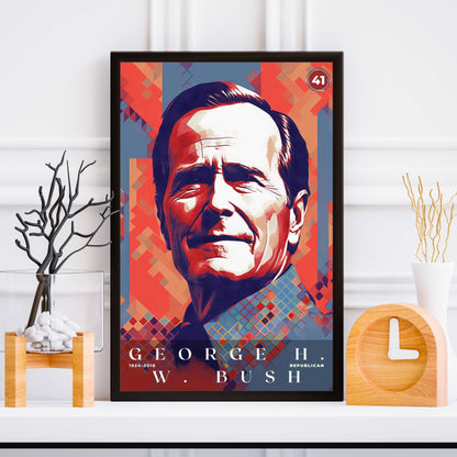 George H W Bush Poster | S01