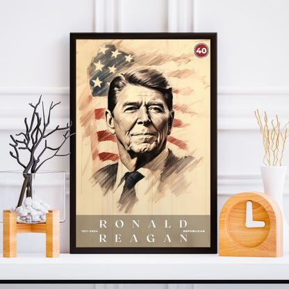 Ronald Reagan Poster | S03