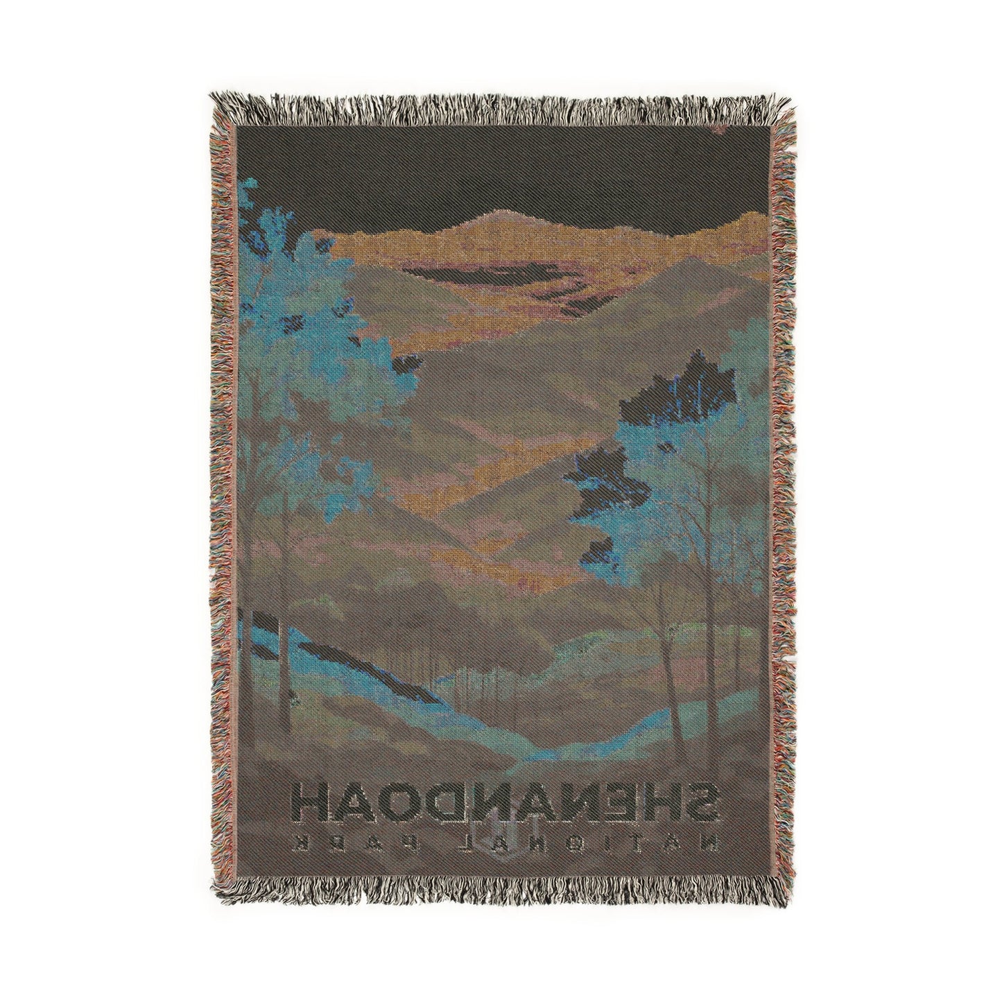 Shenandoah National Park Woven Blanket | S20