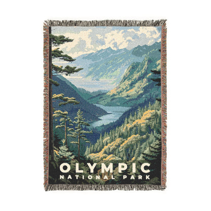 Olympic National Park Woven Blanket | S11