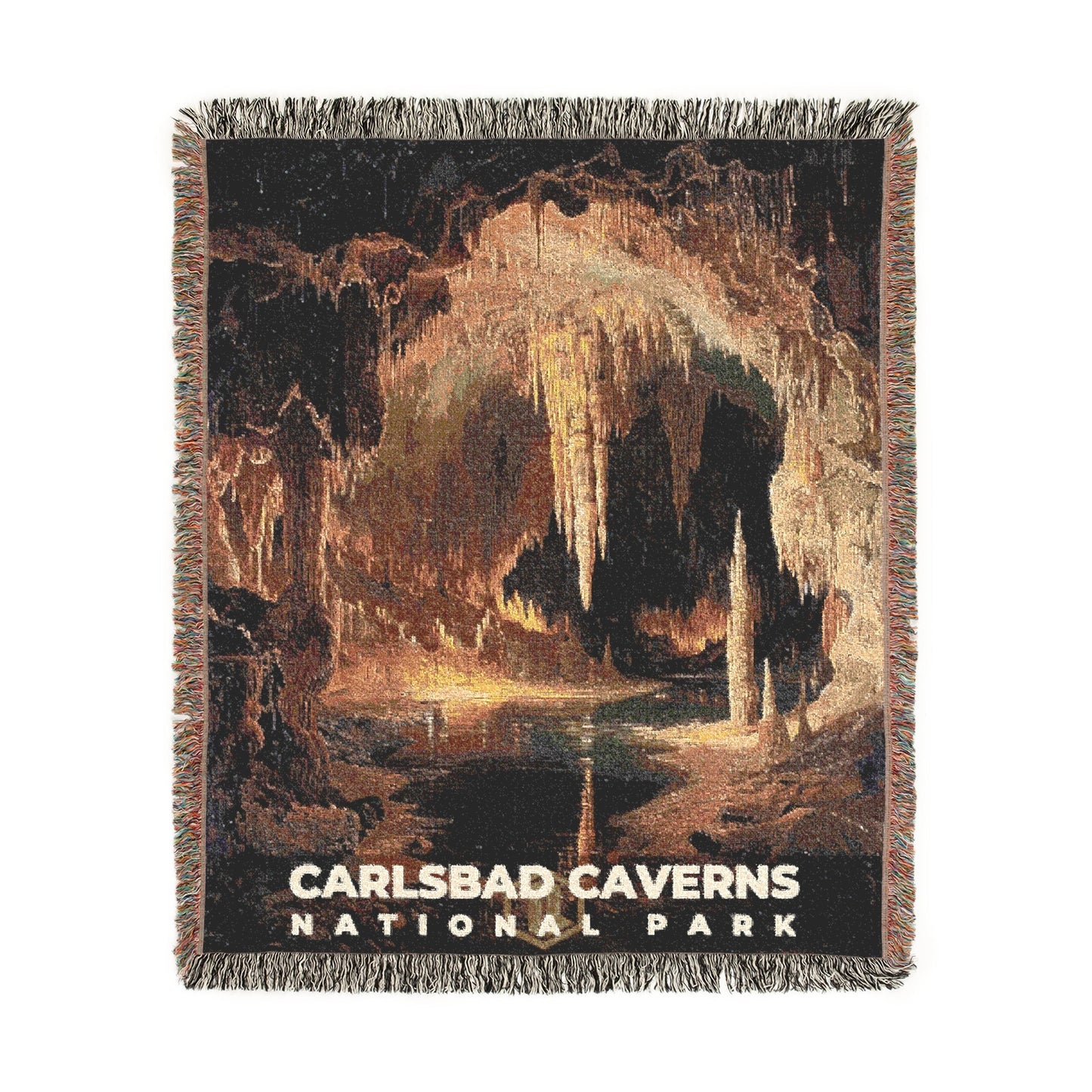 Carlsbad Caverns National Park Woven Blanket | S14
