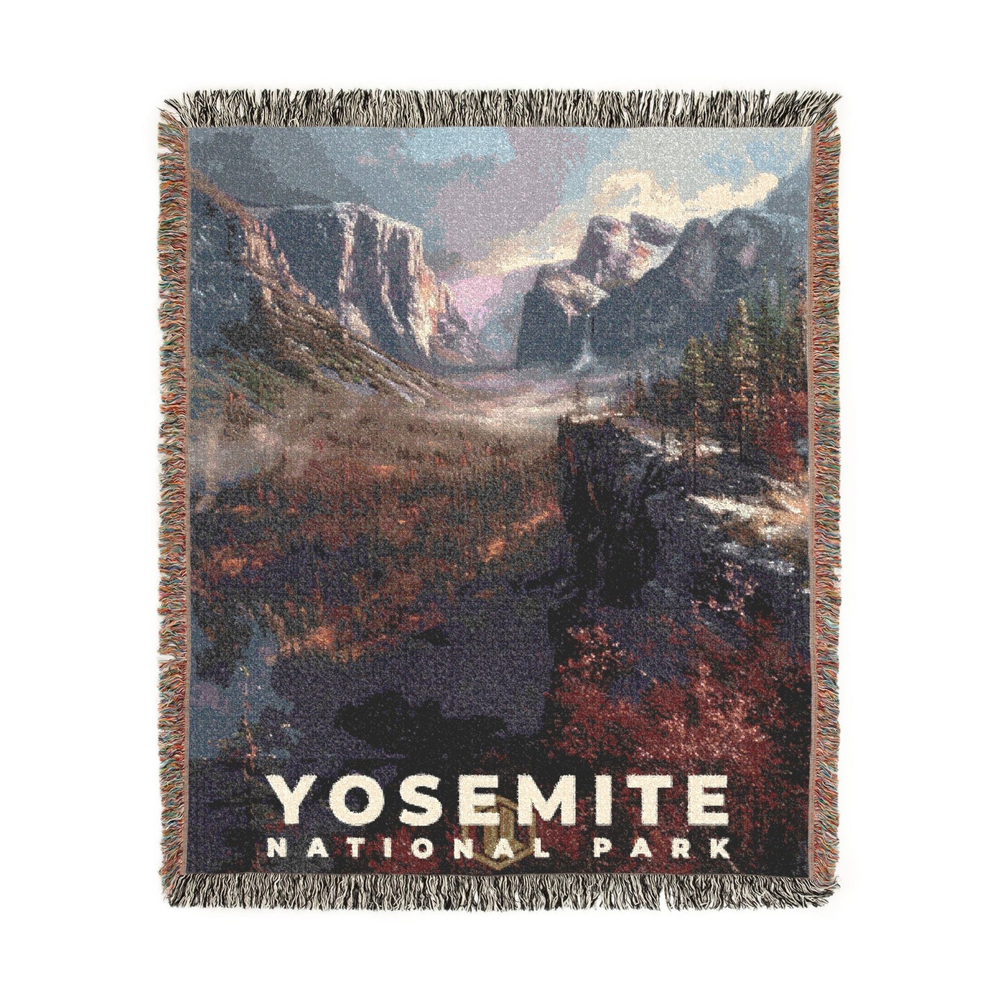 Yosemite National Park Woven Blanket | S12