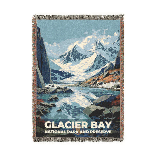 Glacier Bay National Park Woven Blanket | S07
