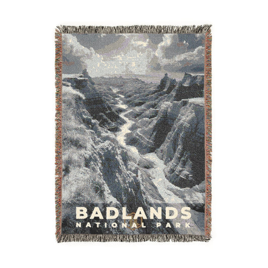 Badlands National Park Woven Blanket | S15
