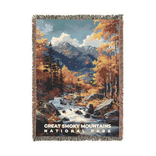 Great Smoky Mountains National Park Woven Blanket | S18