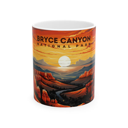 Bryce Canyon National Park Mug | White Ceramic Mug (11oz, 15oz)