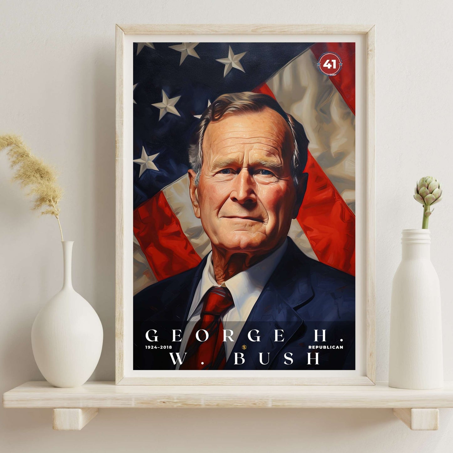 George H W Bush Poster | S04