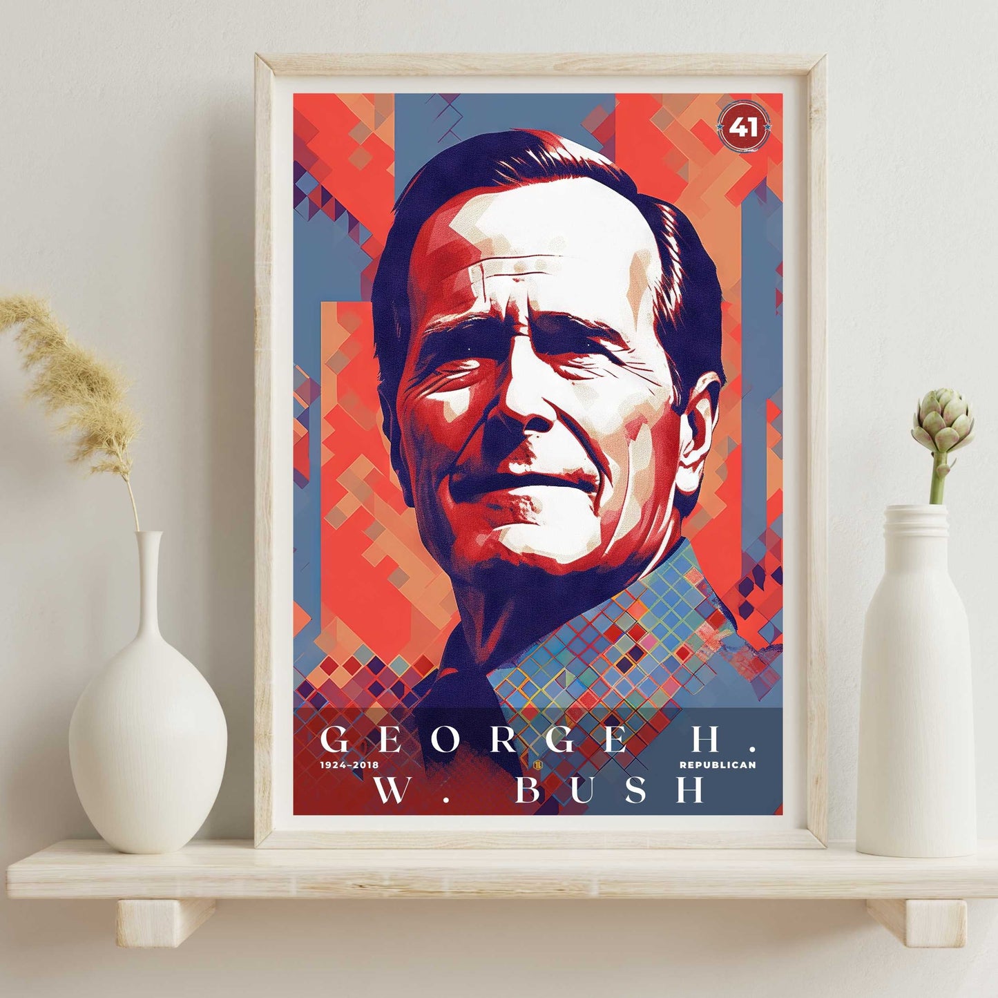 George H W Bush Poster | S01