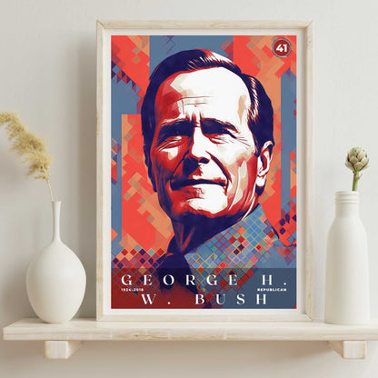 George H W Bush Poster | S01