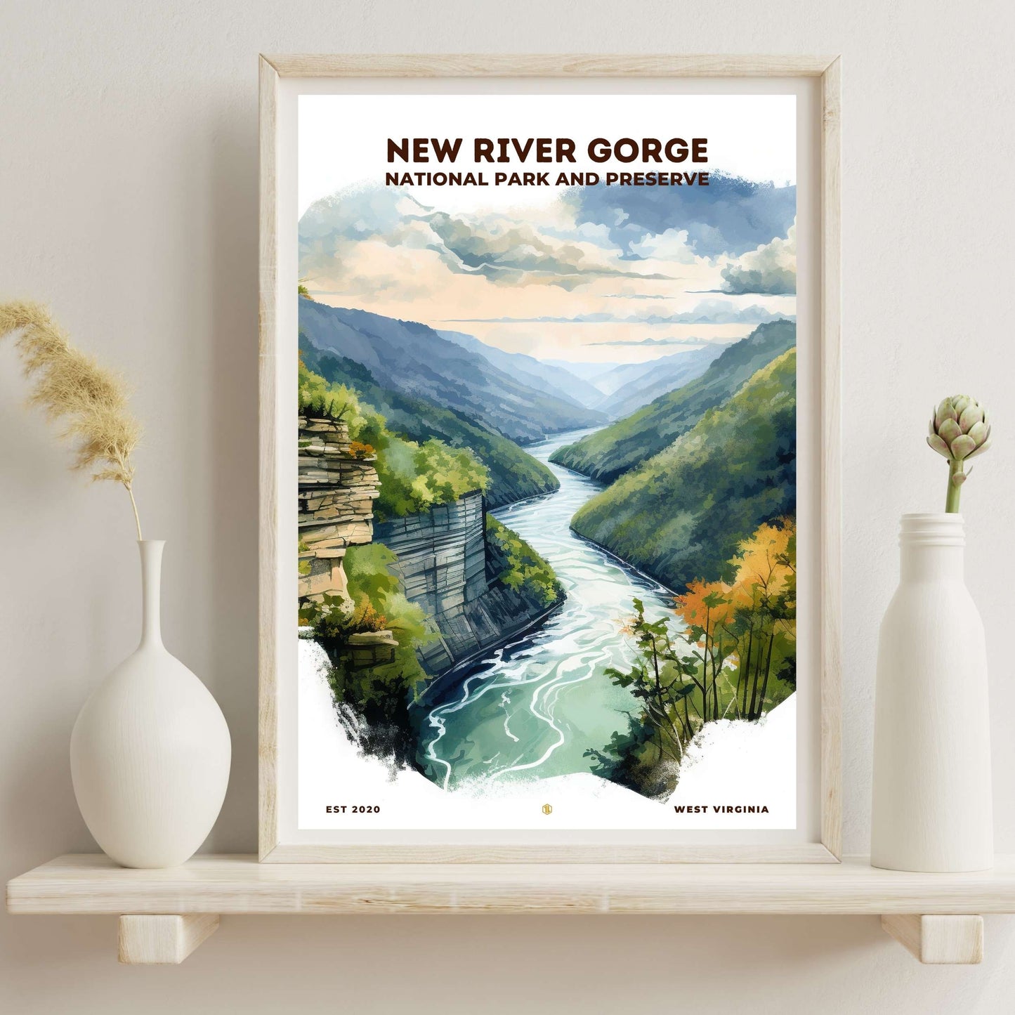 New River Gorge National Park Poster | S08