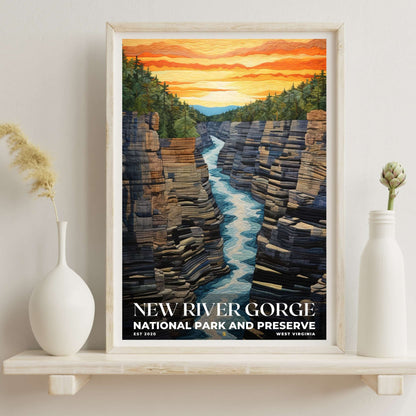 New River Gorge National Park Poster | S09