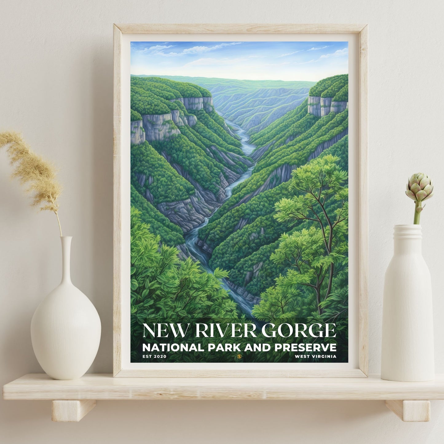 New River Gorge National Park Poster | S02