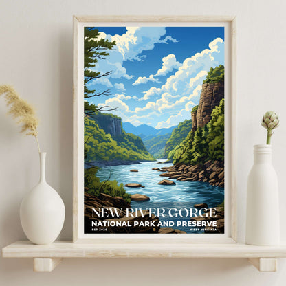 New River Gorge National Park Poster | S07