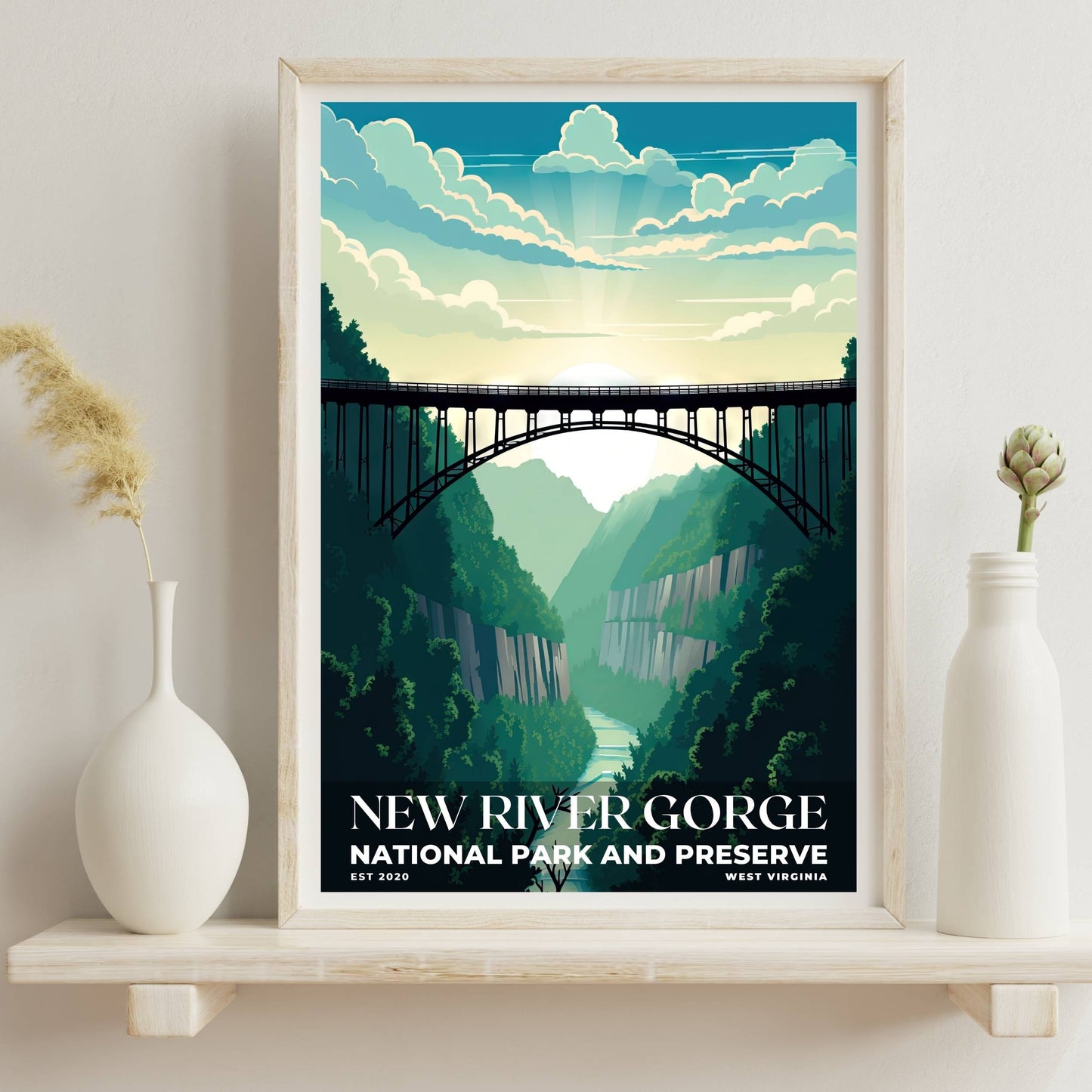 New River Gorge National Park Poster | S03