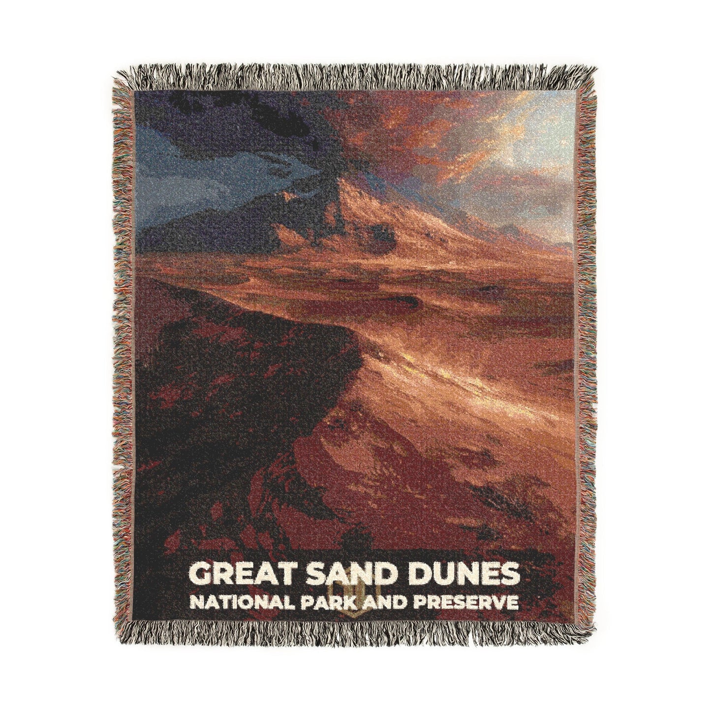 Great Sand Dunes National Park Woven Blanket | S12