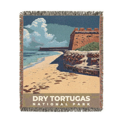 Dry Tortugas National Park Woven Blanket | S19