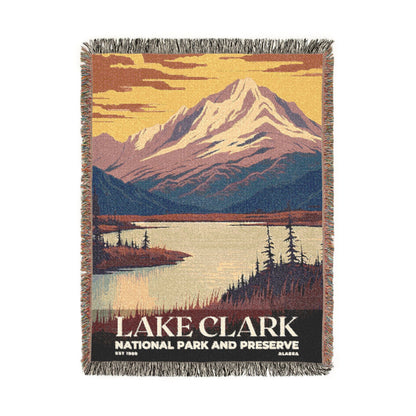 Lake Clark National Park Woven Blanket | S03