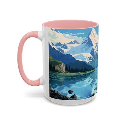 Glacier Bay National Park Mug | Accent Coffee Mug (11, 15oz)