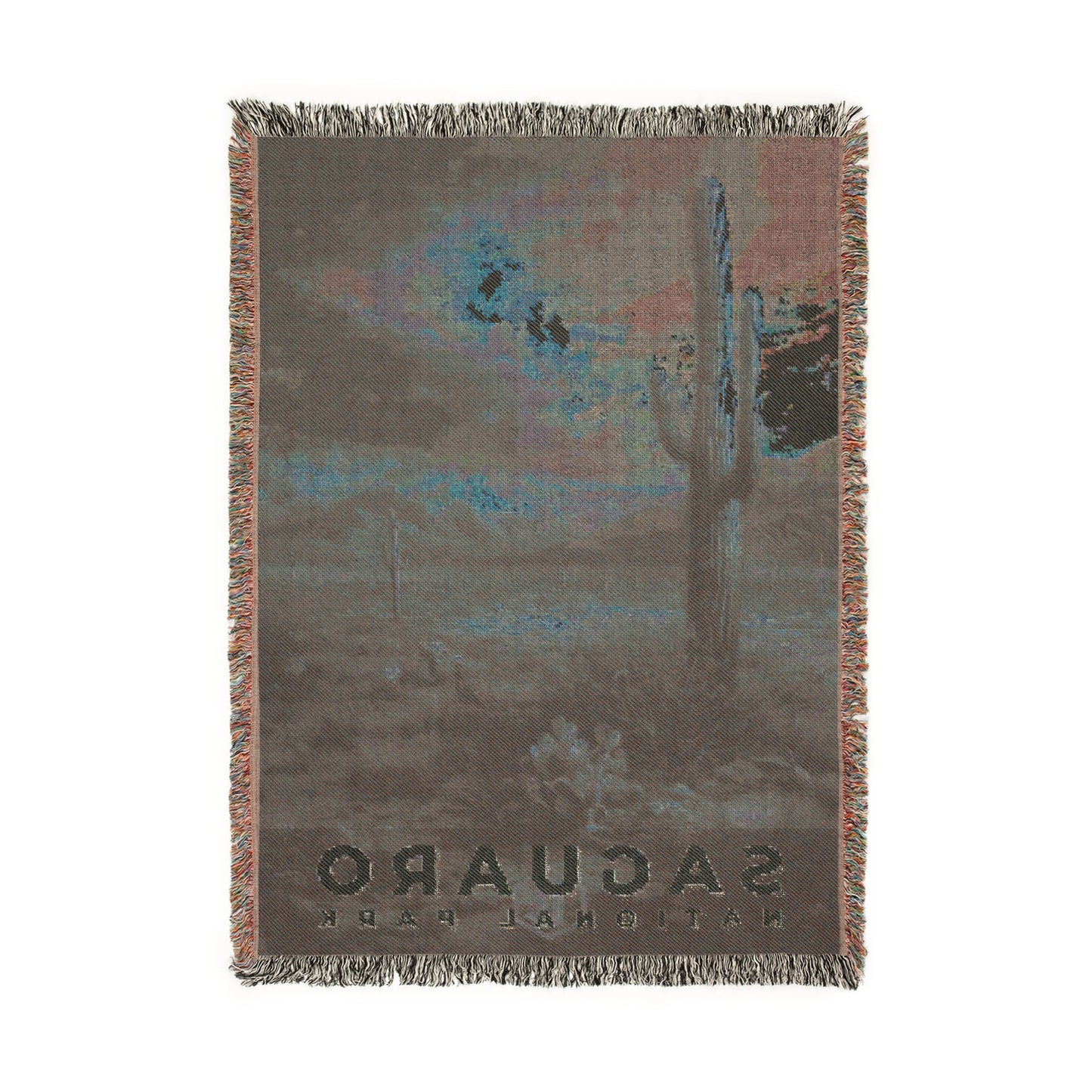 Saguaro National Park Woven Blanket | S12