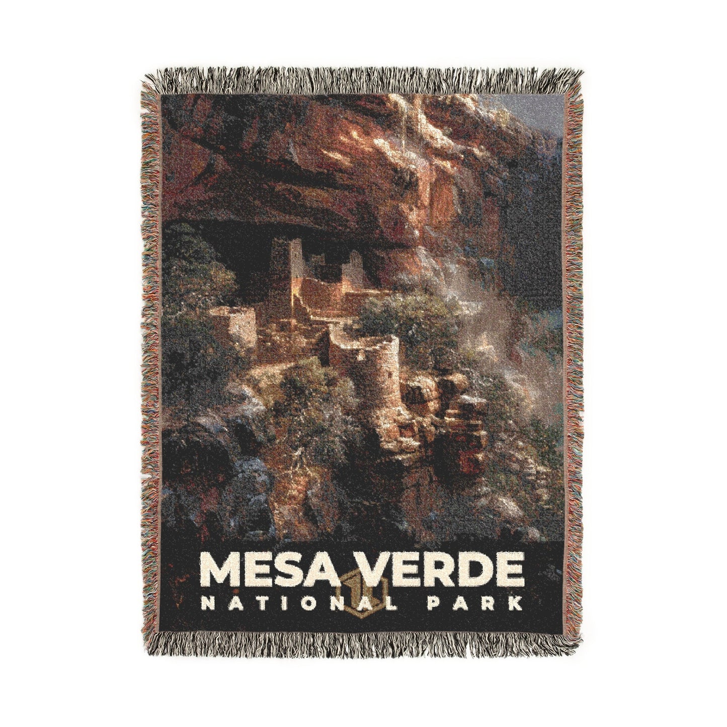 Mesa Verde National Park Woven Blanket | S12