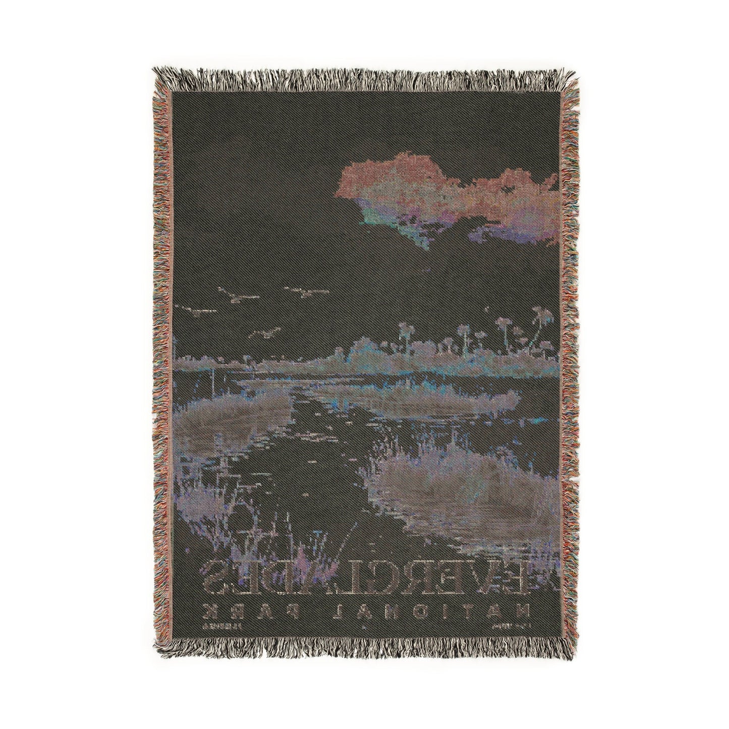 Everglades National Park Woven Blanket | S04