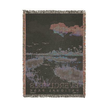 Everglades National Park Woven Blanket | S04